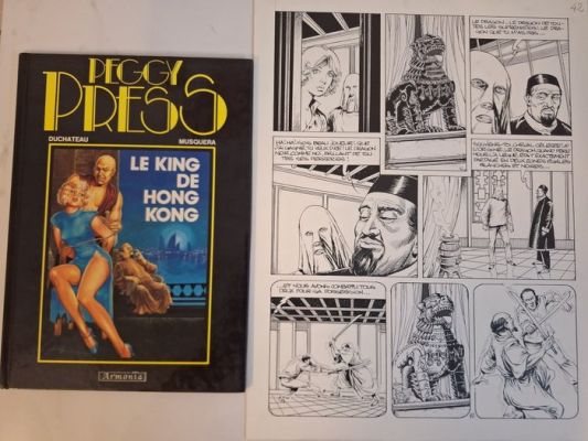 Musquera, Xavier - 1 Original page - Le King de Hing Kong - 1986 | Catawiki