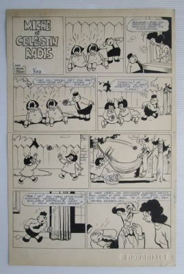 Sleen, Marc - 1 Original page - Piet Fluwijn en Bolleke | Catawiki