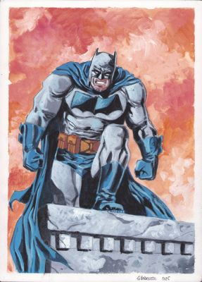 Caracuzzo, Giancarlo - 1 Original colour drawing - Batman - 2025 | Catawiki