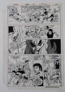 Carmine Infantino Taurus S Flash #321 Original Art | Bruneau & Co. Auctioneers