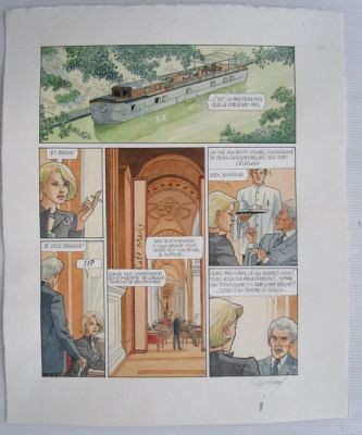 Renaud - 1 Original page - Venus H - Anja - 2005