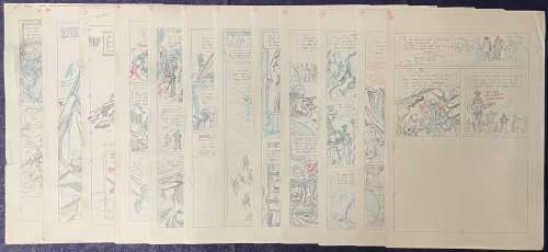 Joe Kubert. Original (12) Page Pencil Story. | Weiss Auctions